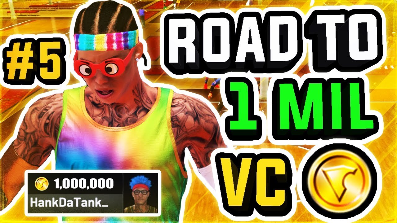 ROAD TO 1 MILLION VC w/ BEST PLAYSHARP IN NBA 2K19 AT THE STAGE #5