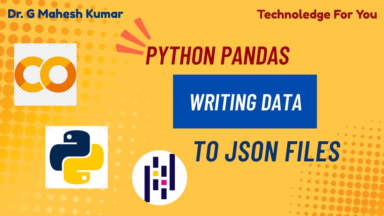 PYTHON PANDAS WRITING DATA TO JSON FILES