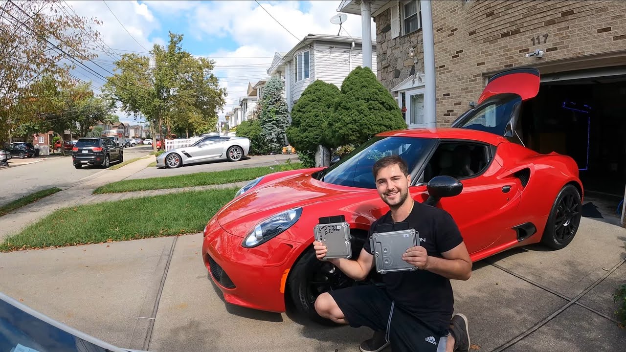 Alfa Romeo 4C Eurocompulsion Tune Making 312BHP   4K