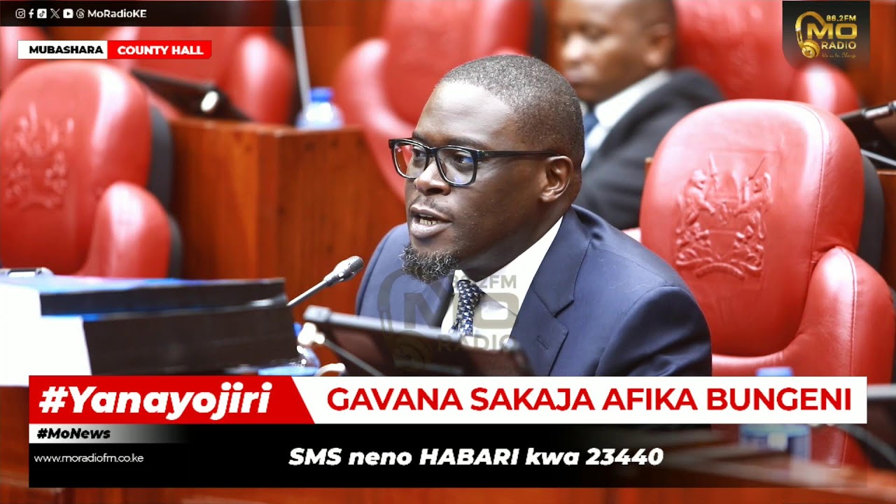 Nairobi Governor Sakaja Appears before Senate Devolution committee