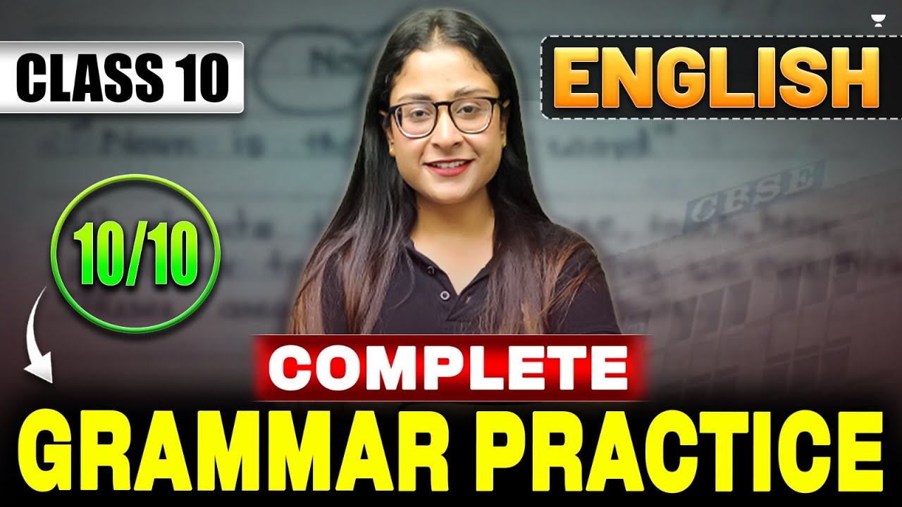Class 10 English | Complete Grammar PYQs + Error Correction + Gap Filling | Nikita Singh Boards 2025