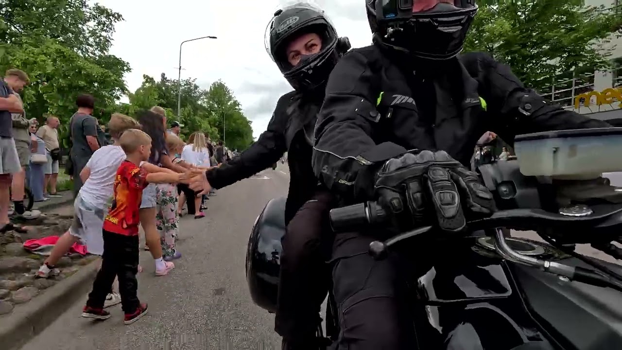 Вентспилс мотопарад. Kurland 2025