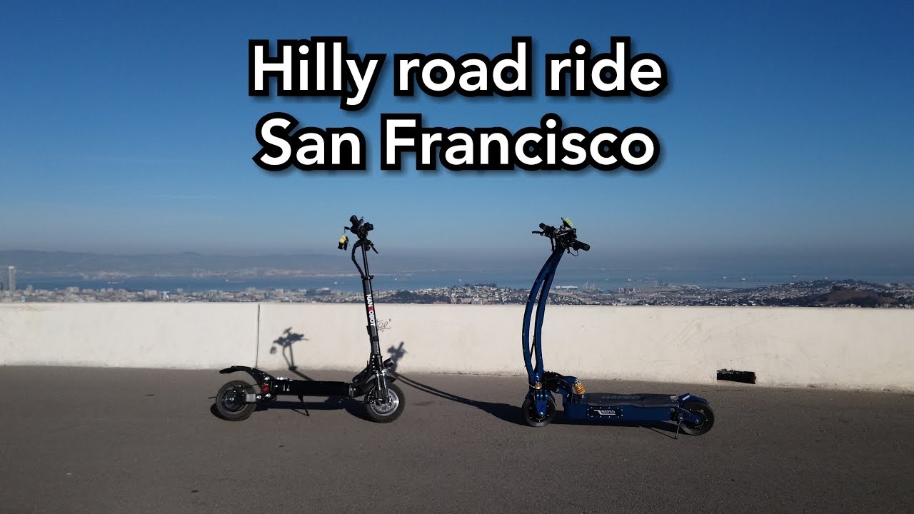Weped Mini R / Nanrobot D4+ // San Francisco (Twin Peaks/Castro) //electric scooter ride / 위페드