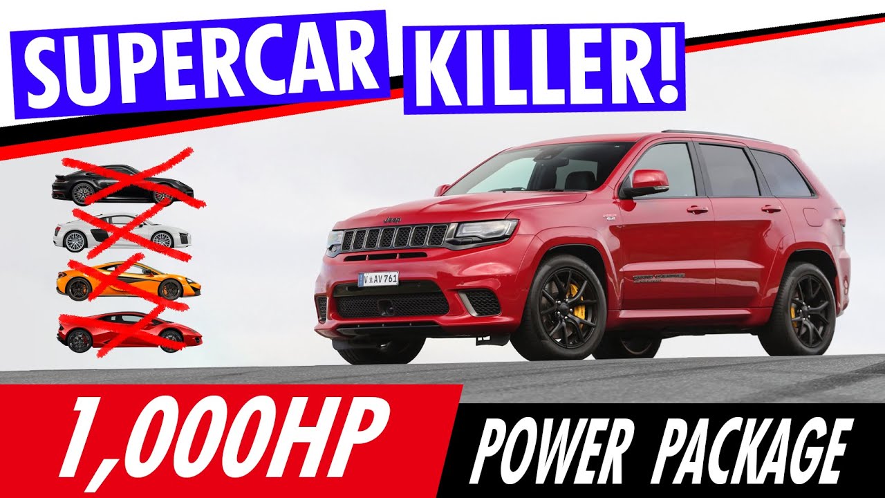 Trackhawk Stage-2 + E85 Package Makes 1,000HP!