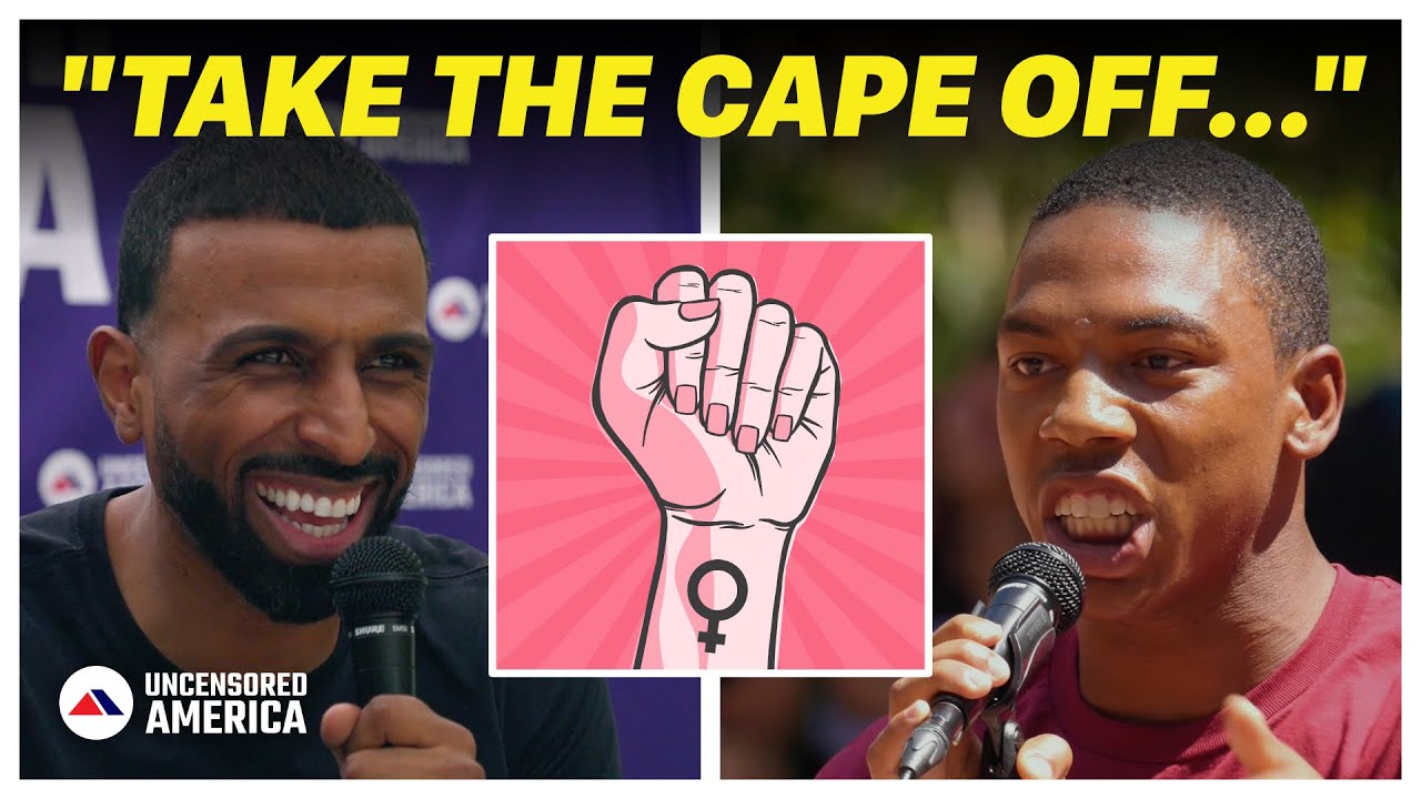 Myron Gaines DEBATES Angry Student on Black Crime and Feminism
