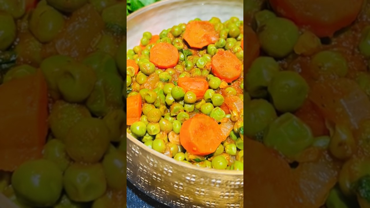 # BEST GREEN PEAS AND CARROTS RECIPE | easy + affordable