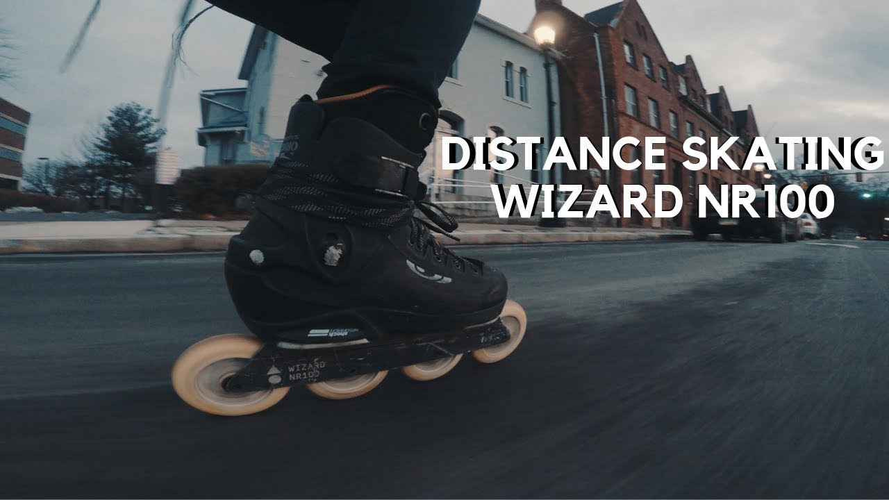 Distance skating on Wizard nr100 // Inline skating vlog