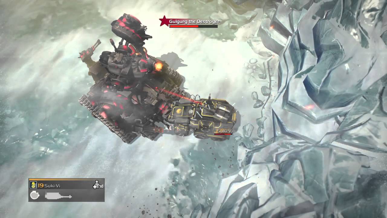 Helldivers Solo Siege Mech - Snow