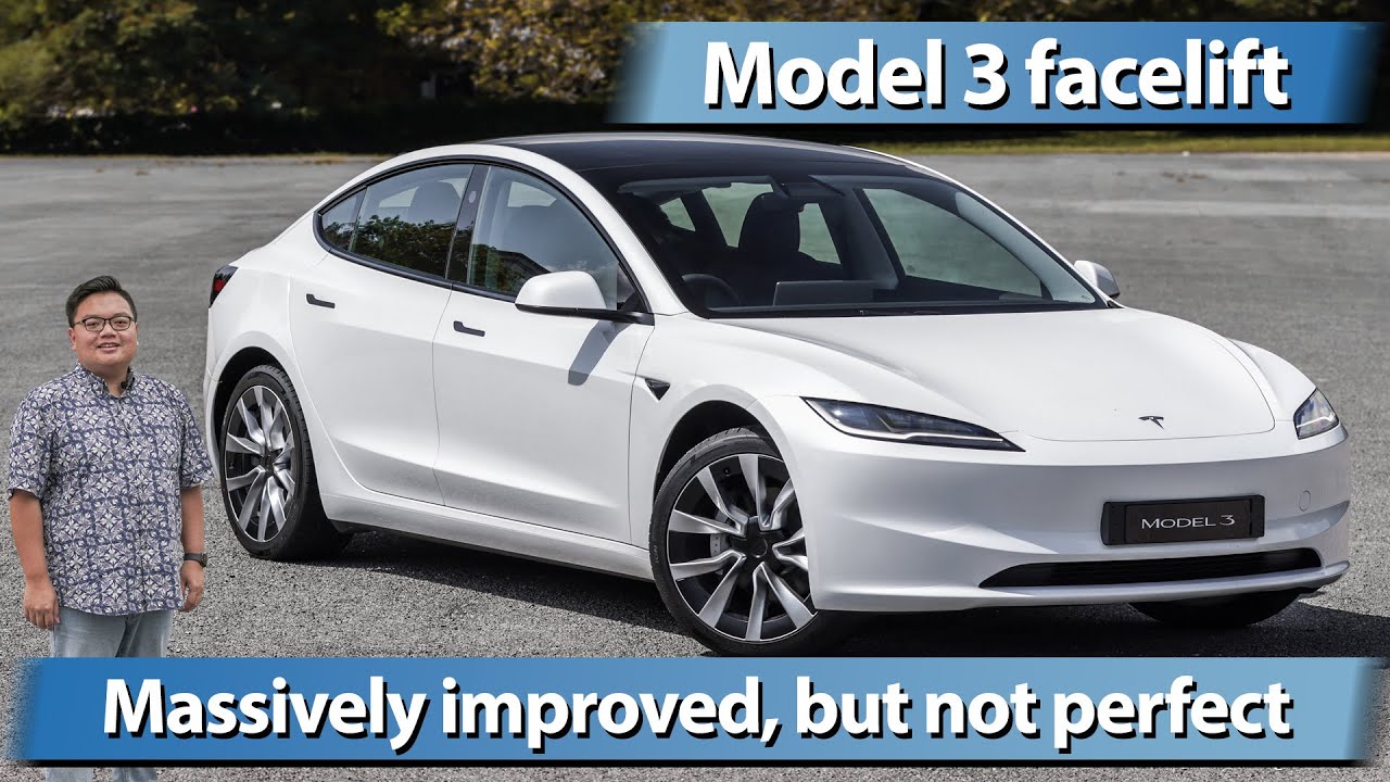 Обзор обновленной Tesla Model 3 Highland — значительно улучшена, но не идеальна