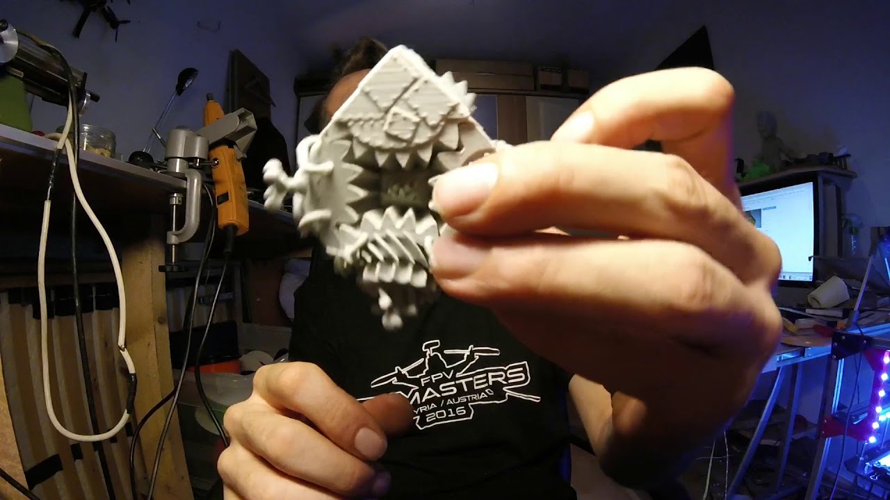 Steampunk gear cube