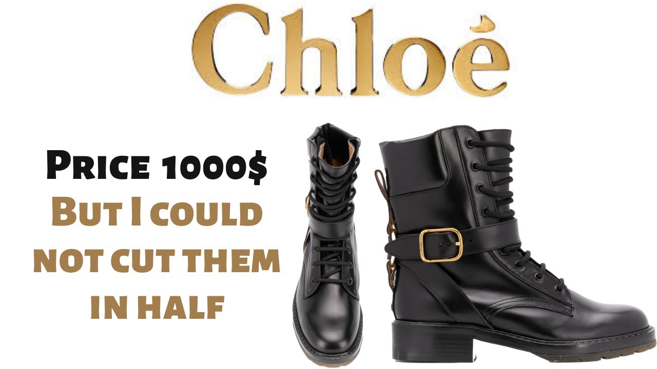 Chlo&eacute; Diane leather ankle boots. Unboxing & Destroyed / luxury reviews shoes and clothes