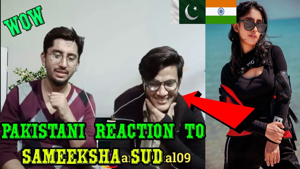 Reaction to Sameeksha Sud | Pakistani React on indian tiktok | Reaction Video | Pawa | Sameeksha Sud