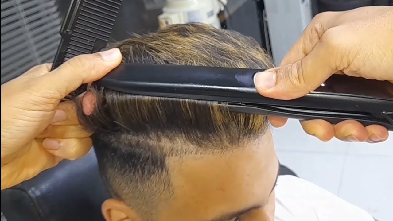 درس الحلاقة ٢٩ / تعليم  اساسيات مسكت ووضعيات  الاستشوار والمكوة تعلم بالشكل الصحيحbarber #haircut