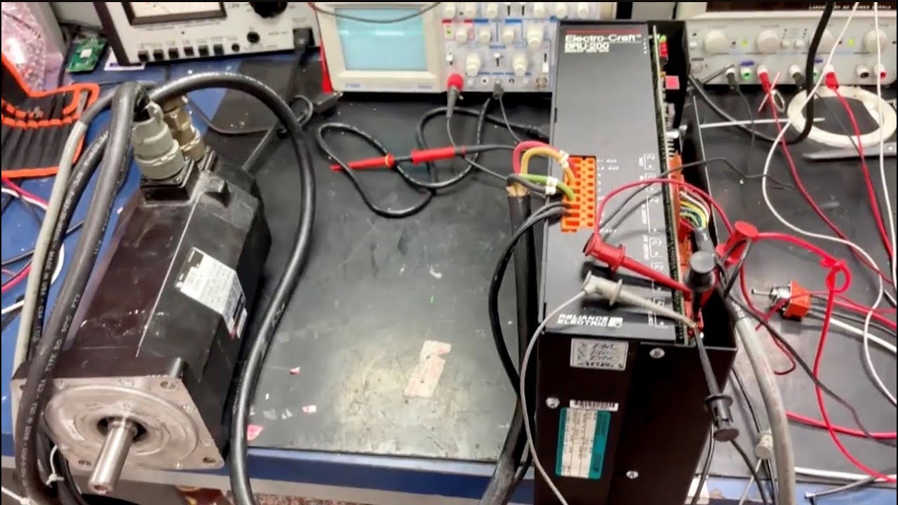 Reliance / Electro-Craft BRU-200 Brushless Servo Drive Repair and Testing