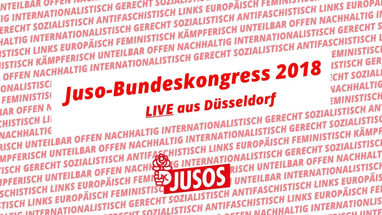Juso-Bundeskongress 2018 / Tag 1