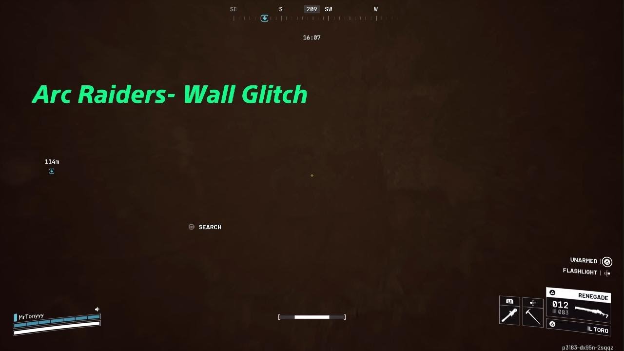 ARC Raiders Wall glitch. Dam Battleground.