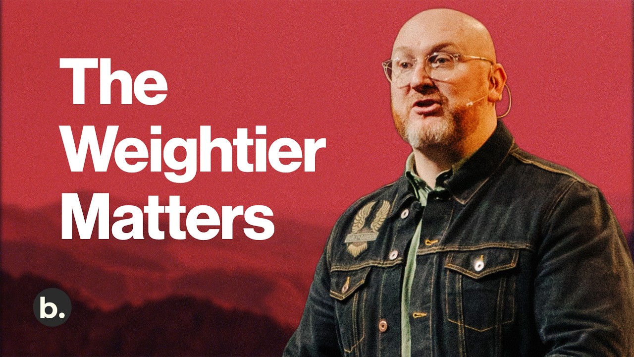 The Weightier Matters | Pastor Derik Armstrong | Bridge Cities Church