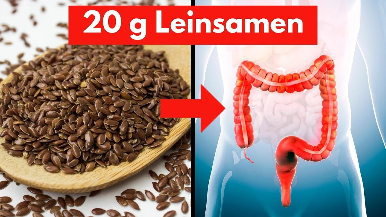 DIESE 7 Dinge werden passieren, wenn du jeden Tag 20 g Leinsamen isst!