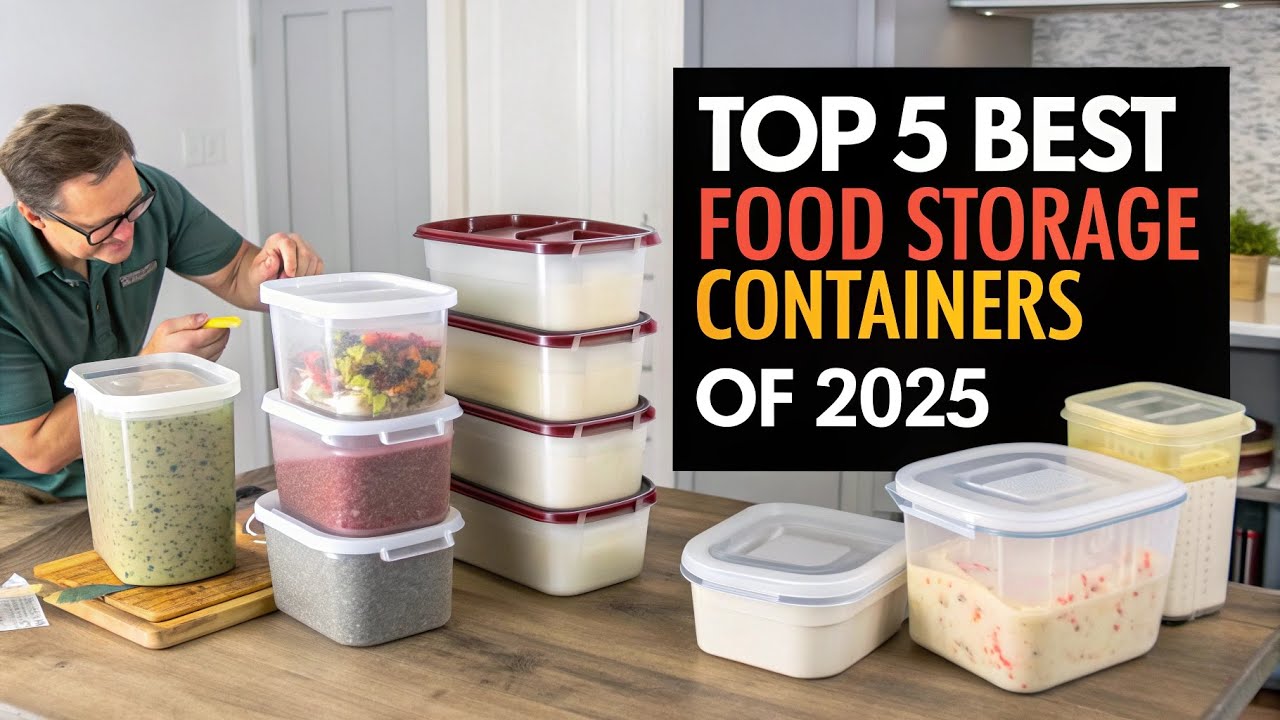 **Best Food Storage Containers of 2025 | Honest Review & Top 5 Picks!