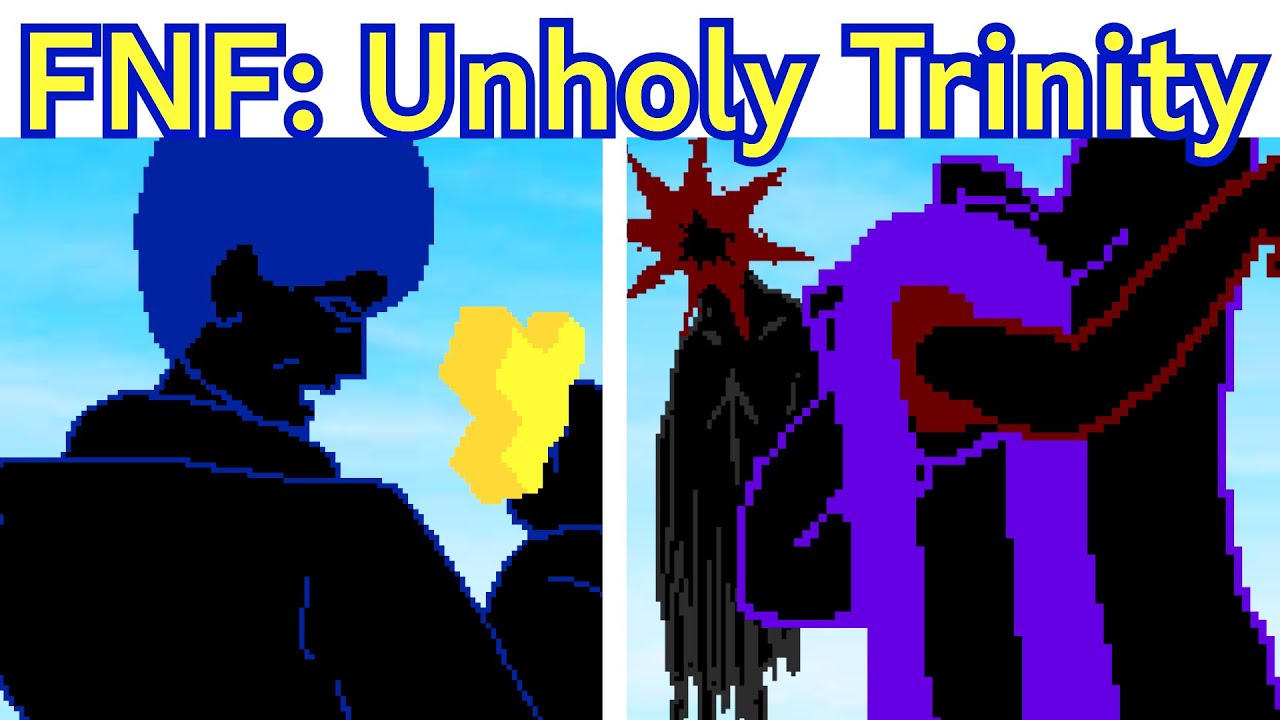 FNF New Amazing Faith Mod! FNF: UNHOLY TRINITY (John Faith, Amy,..) Demo