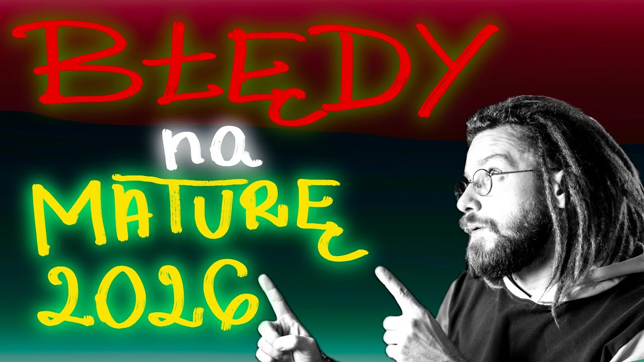 Czy zrobisz TE BŁĘDY na maturze 2026 z matematyki❓