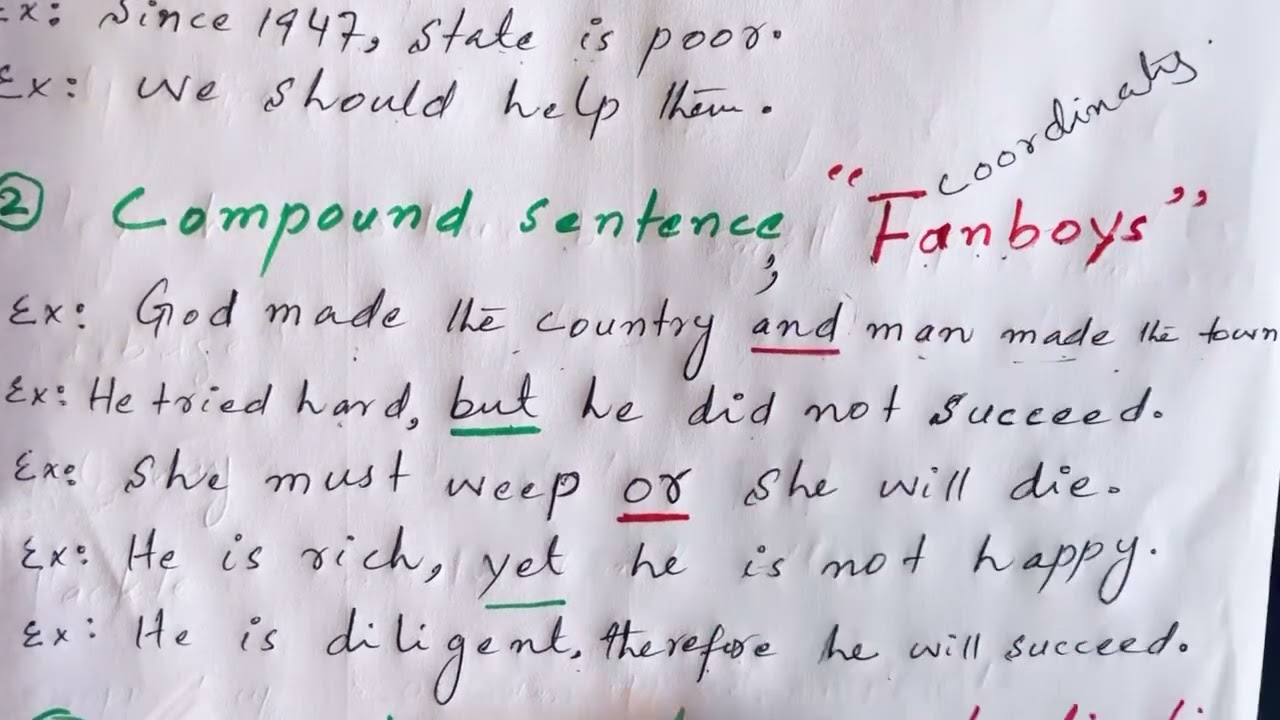 Sentence Structure ( Simple| Compound | & Complex | CSS aspirants Must watch it |