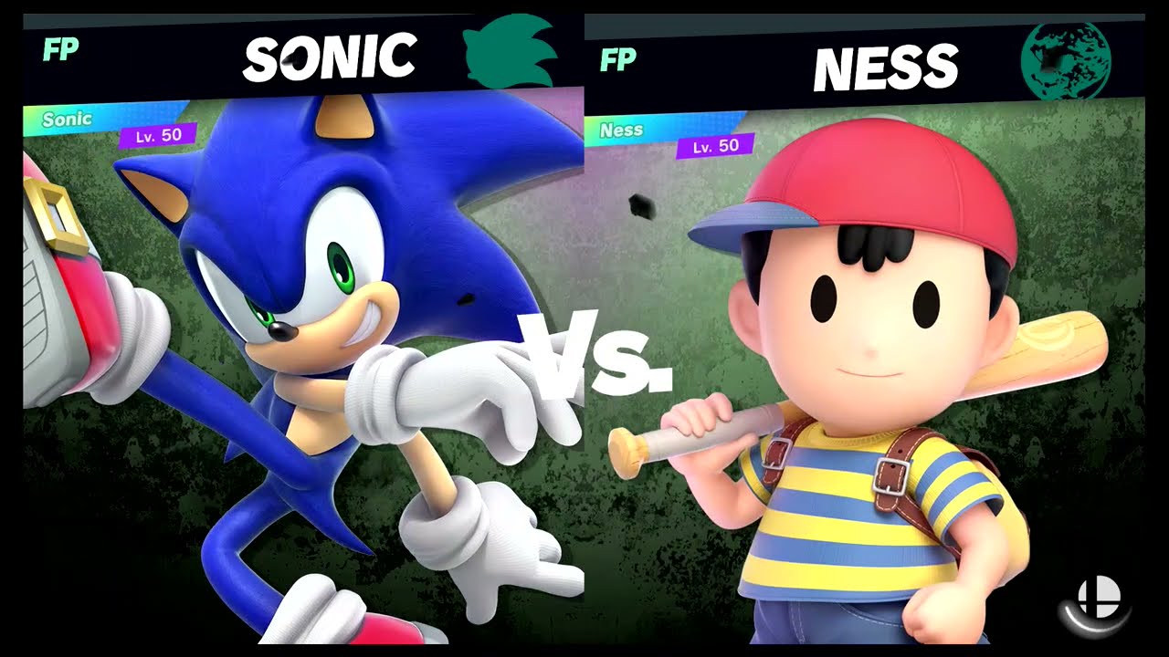 Super Smash Bros Ultimate Amiibo Fights  – Request #18961 Sonic vs Ness