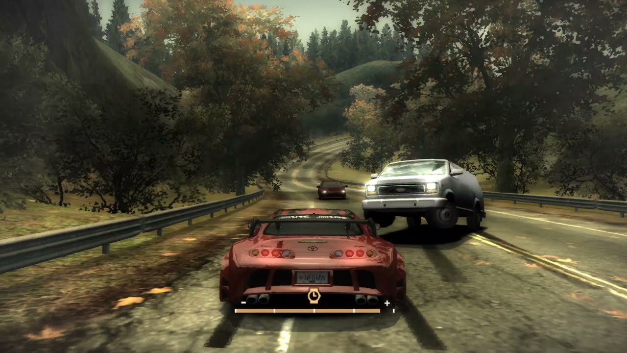Need for Speed Most Wanted Beating Razor by maxed supra + Junkman!