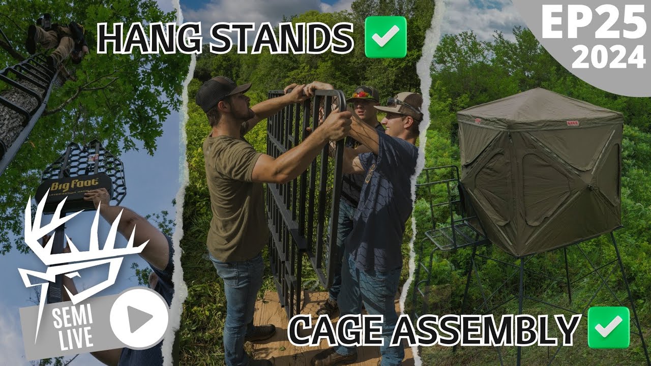 New Cage Blind | Summer Whitetail Prep❕
