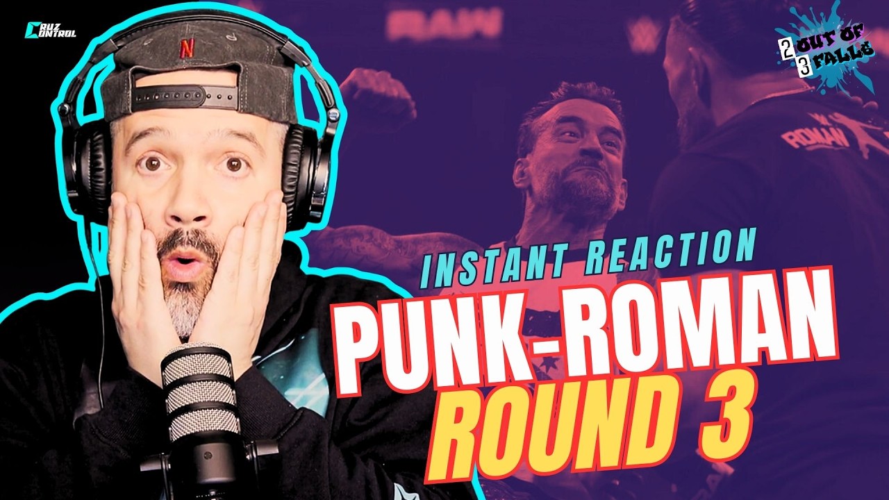 CM Punk-Roman Reigns ROUND 3 on Raw! Ranking The Shield Members & MORE! | 2 Out of 3 Falls