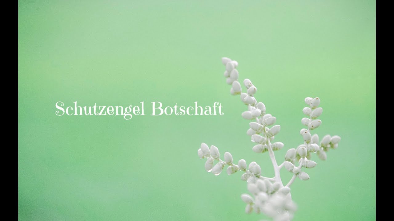 Schutzengel Botschaft 💓