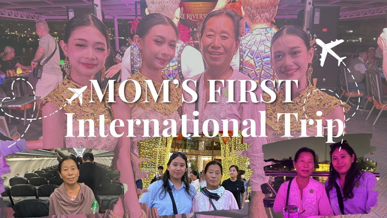 Mom’s First International Trip To Thailand 🇹🇭| She Sent Me Once.. Now I am Taking Her Back 🥰