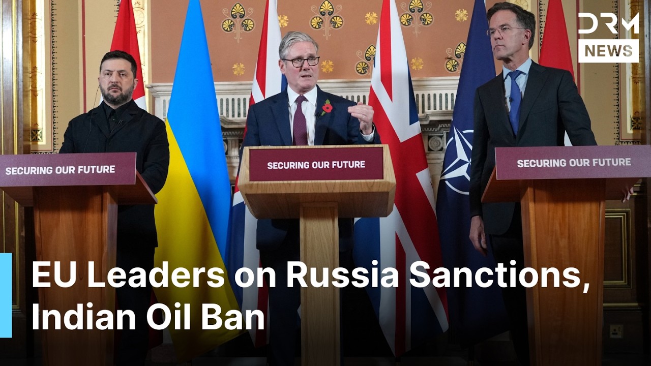 Tomahawks to Ukraine? Starmer, Zelenskiy & Rutte Take Hard Questions on Long-Range Aid | AC1G