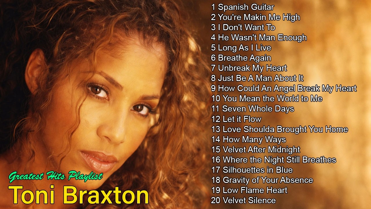 Toni Braxton Love Songs Collection – 20 Beautiful 90s R&B Heartbreak Hits 💕