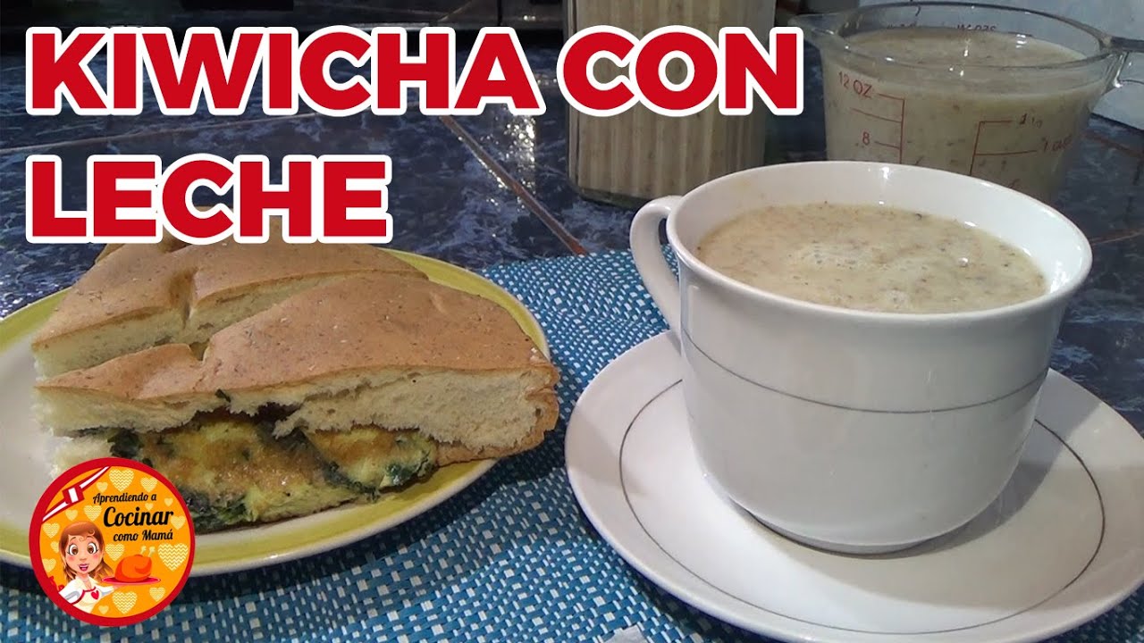 KIWICHA CON LECHE | DESAYUNO DELICIOSO