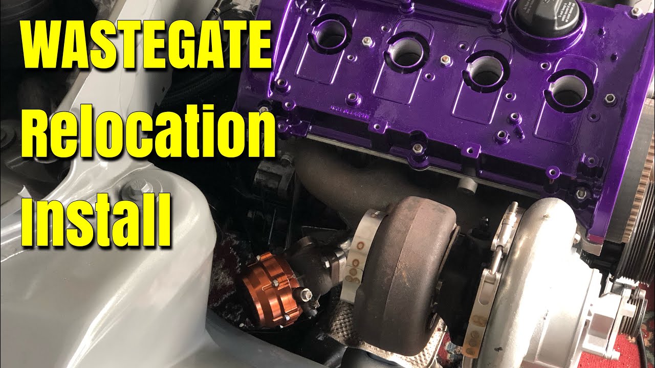 Precision Wastegate Relocation & Install  *Tight Fit* | A4 Build Part 6
