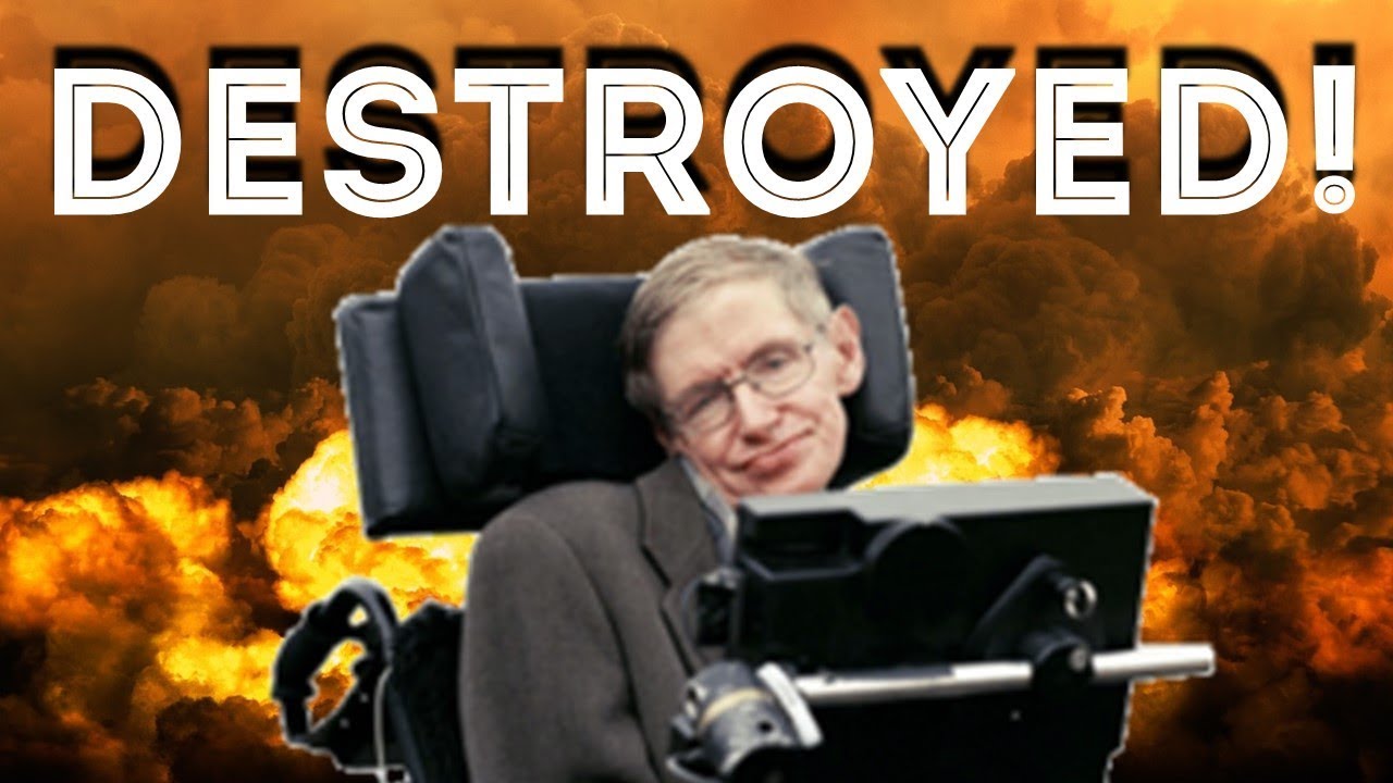 STEPHEN HAWKING'S argument DESTROYED BY John Lennox