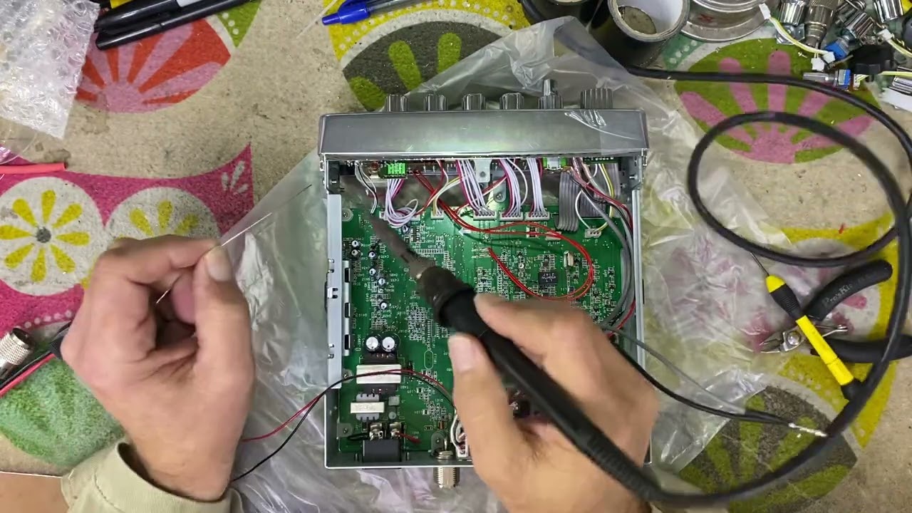 Install a Connex board and talk back in a  Uniden PC 78LTX