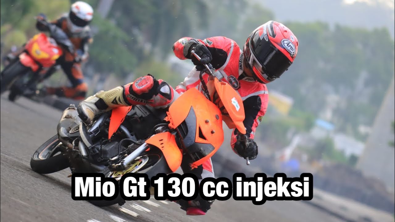 Mio Gt 130 cc injeksi motor balap road race PKRT 27