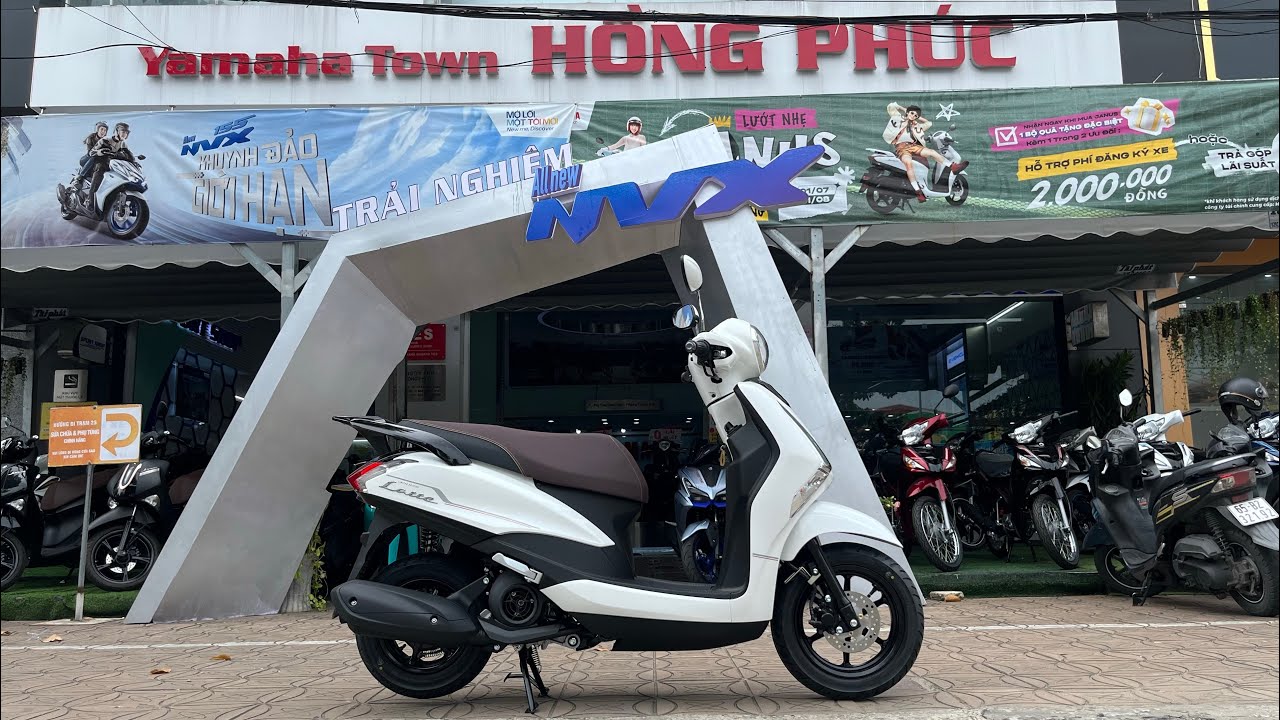 GIÁ LATTE 2025 PHIÊN BẢN GIỚI HẠN MÀU TRẮNG TẠI YAMAHA TOWN HỒNG PHÚC 1-CẦN THƠ
