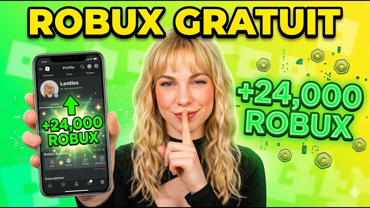Robux Gratuit en 2026 🤑 Comment avoir des Robux gratuit sur roblox