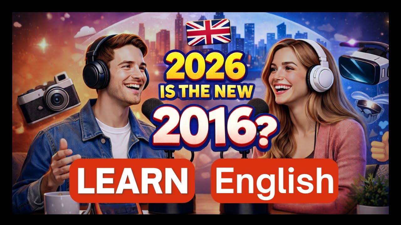 2026 Is the New 2016? | Easy English Podcast for Conversation Practice | Daily Life English