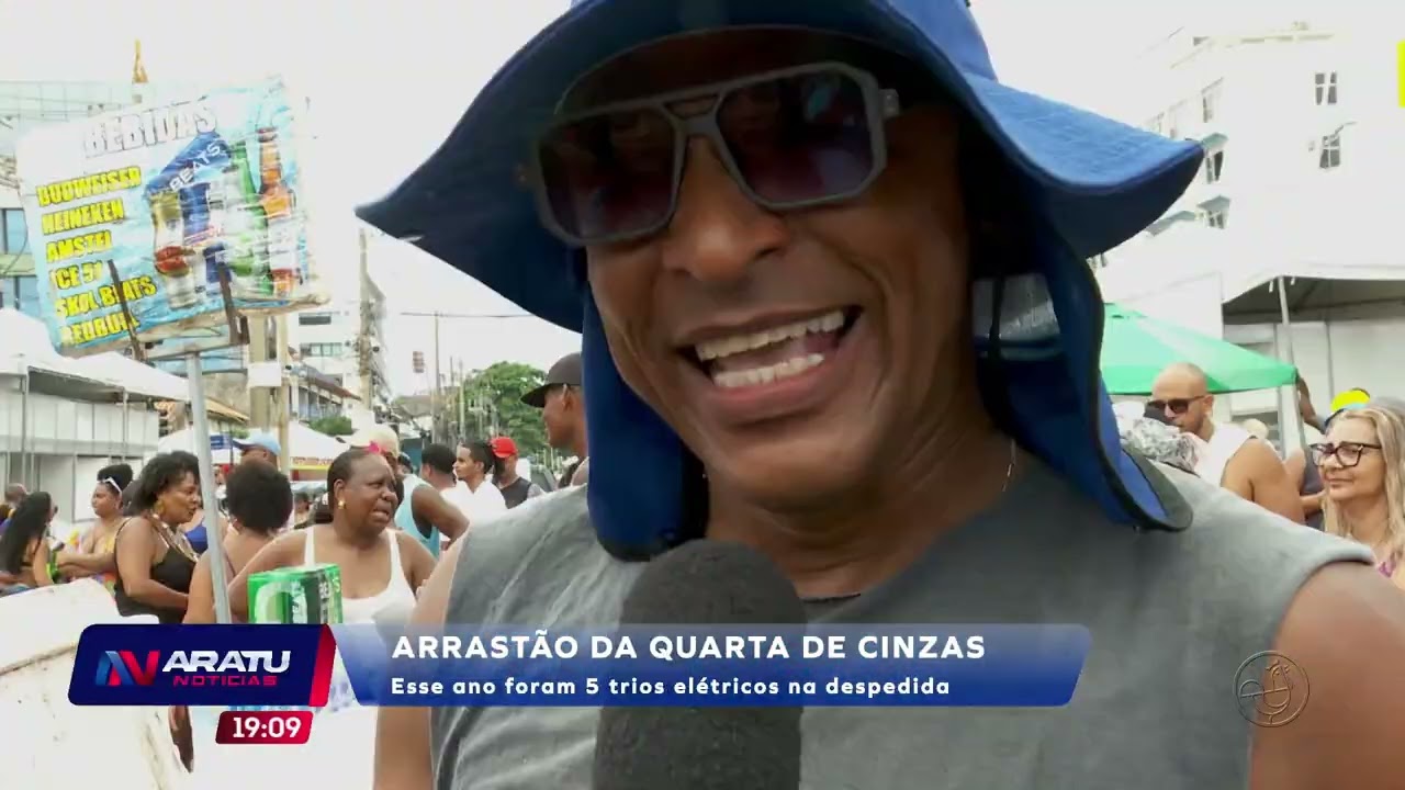 Arrastão da quarta de cinzas | ARATU NOTÍCIAS  | TV ARATU