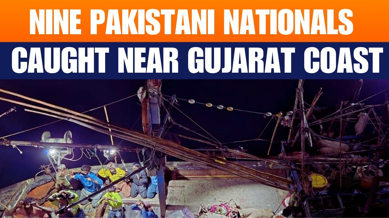 Indian Coast Guard Intercepts Pakistani Fishing Boat Near Gujarat | News9