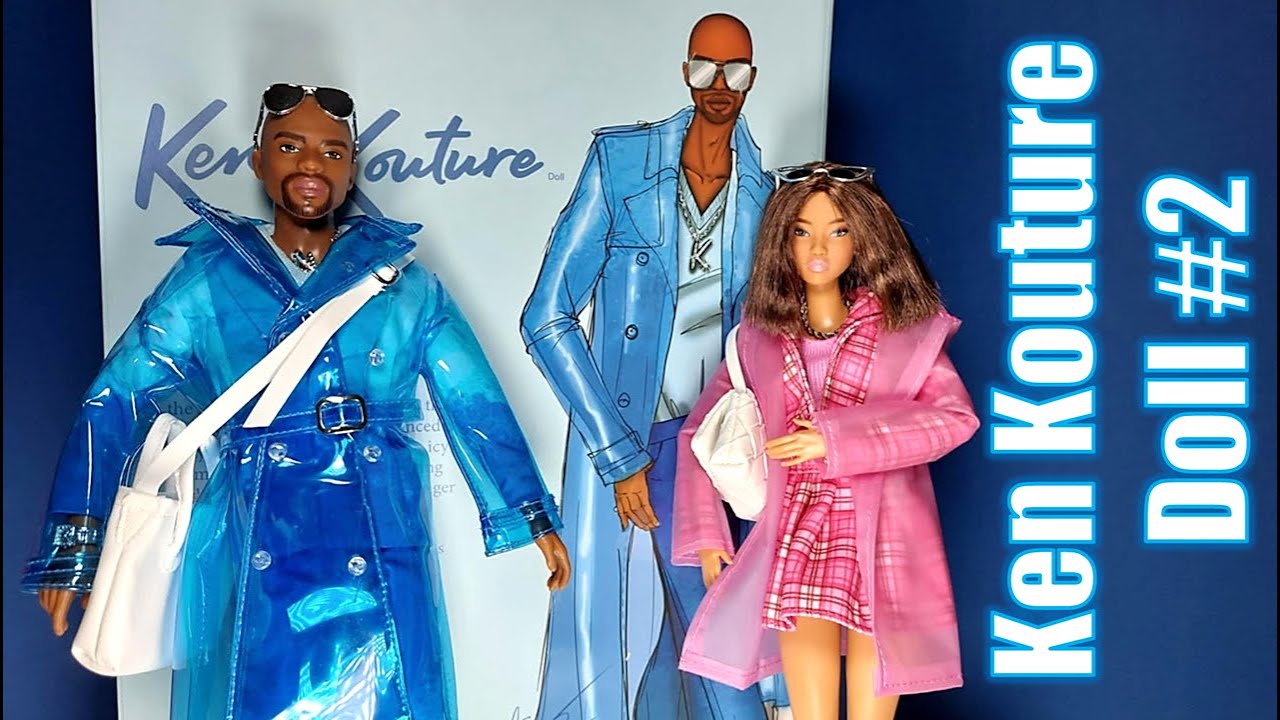 Ken Kouture Doll 2 and Styling Barbie to Match