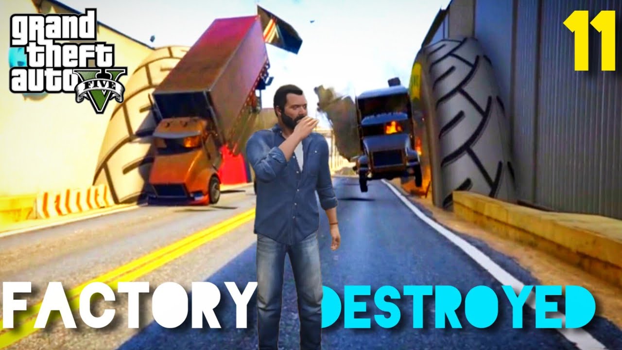 CJ KI FACTORY TABAH! 😱 Michael vs CJ - GTA 5 Hindi Gameplay Story Mode Episode #11