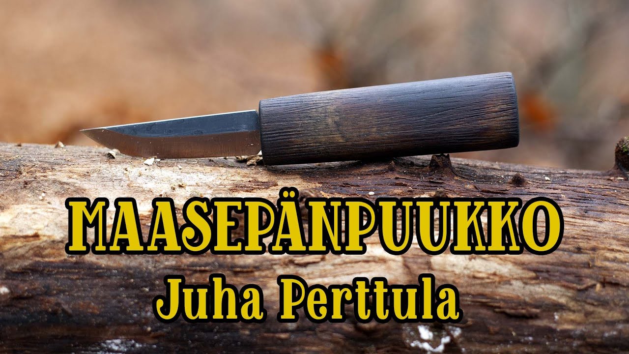 Juha Perttula Нож Puukko ручной работы финского «кузнеца».