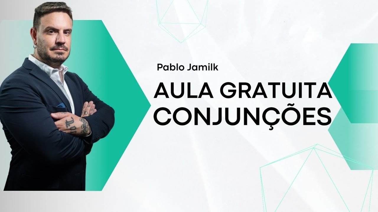 APRENDA CONJUN&Ccedil;&Otilde;ES NESTA AULA! SEM ENROLA&Ccedil;&Atilde;O! #portugu&ecirc;s