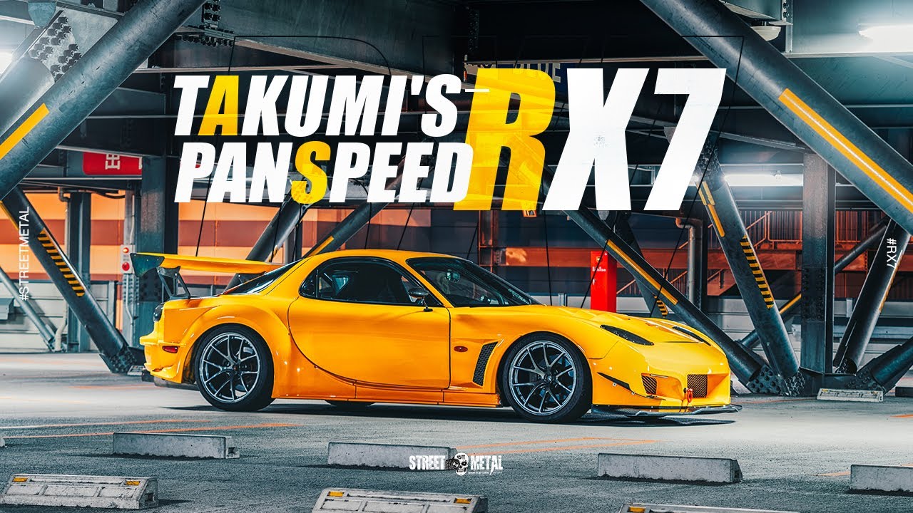 Mazda Rx7 ชุดรบ Panspeed ของ คุณ Takumi