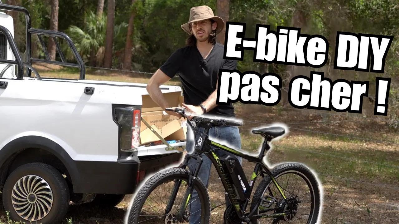 D&eacute;ballage et installation d'un kit v&eacute;lo &eacute;lectrique DIY simple (Yose Power)